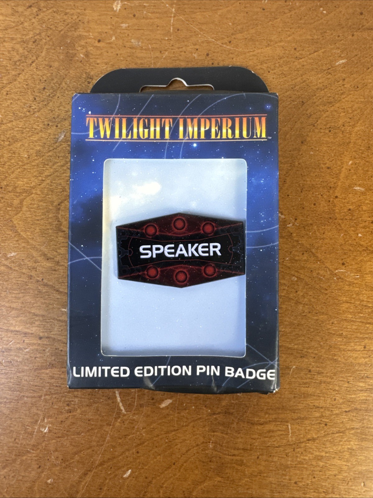 Twilight Imperium Speaker Limited Edition Pin Badge