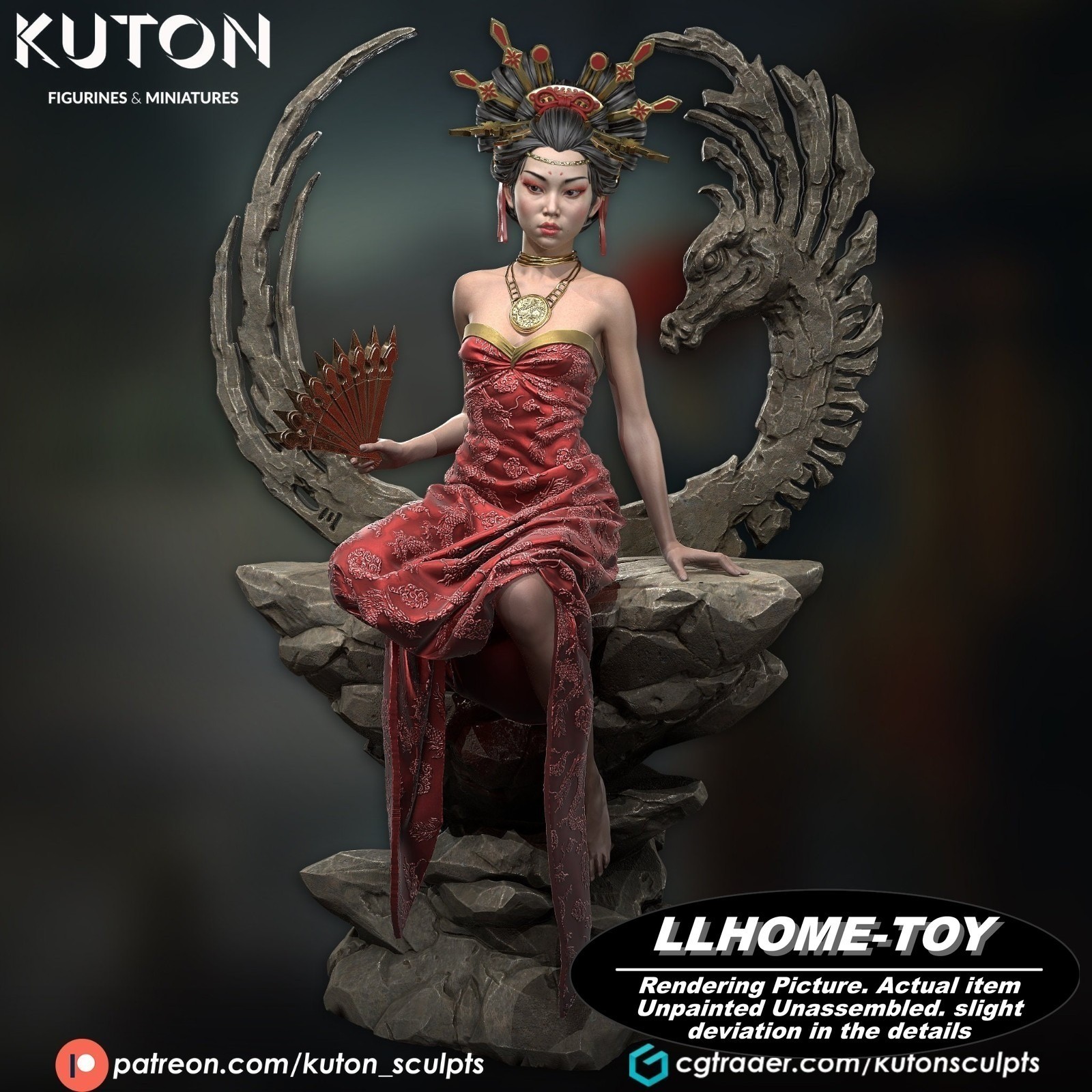 1/6 hot fan girl sitting 3d Print Model Kit Unpainted Garage Kit Statue Figure