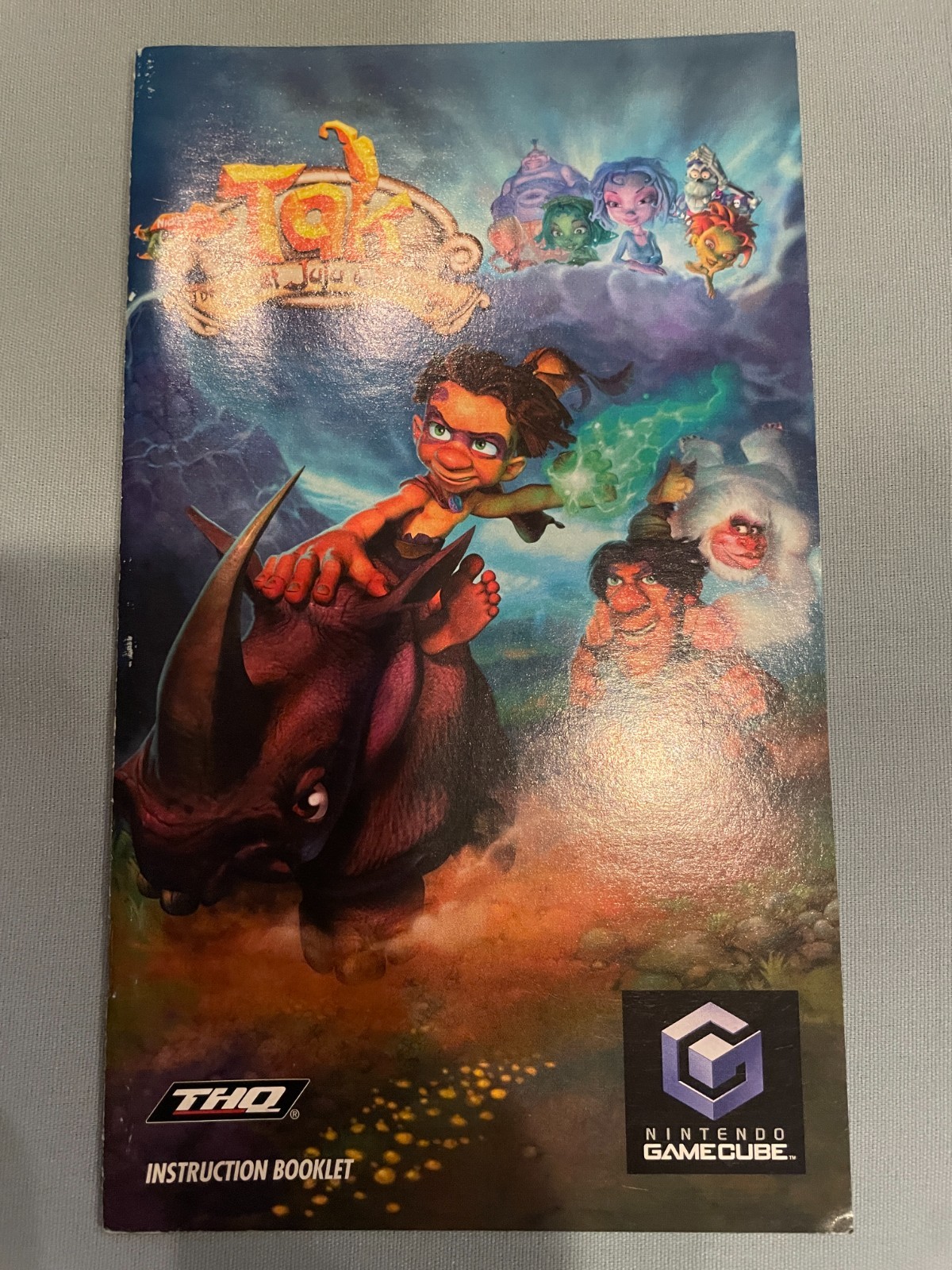 Tak: The Great Juju Challenge Nintendo GameCube Instruction Booklet Manual ONLY!