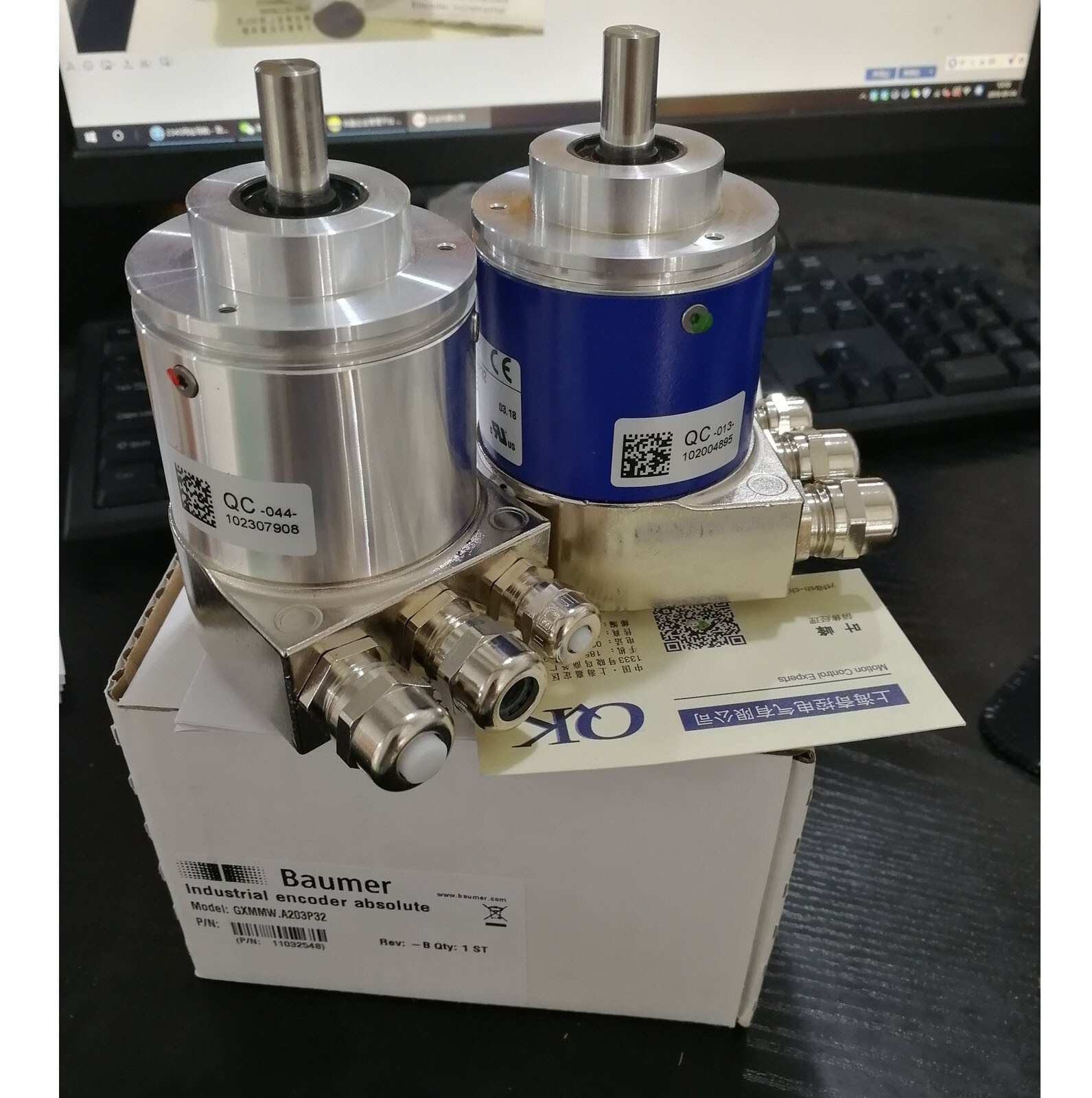 1PCS New Baumer encoders GXMMW.A203P32 Fast Ship *tn