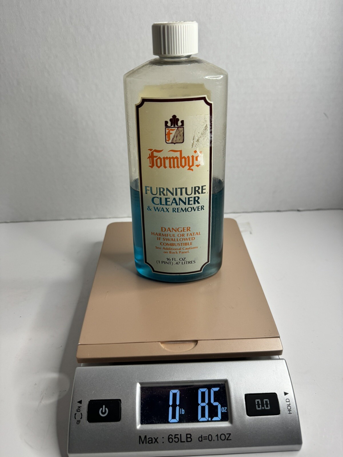 Formby’s Deep Cleansing Furniture Cleaner Discontinued Original Formula 50% Full