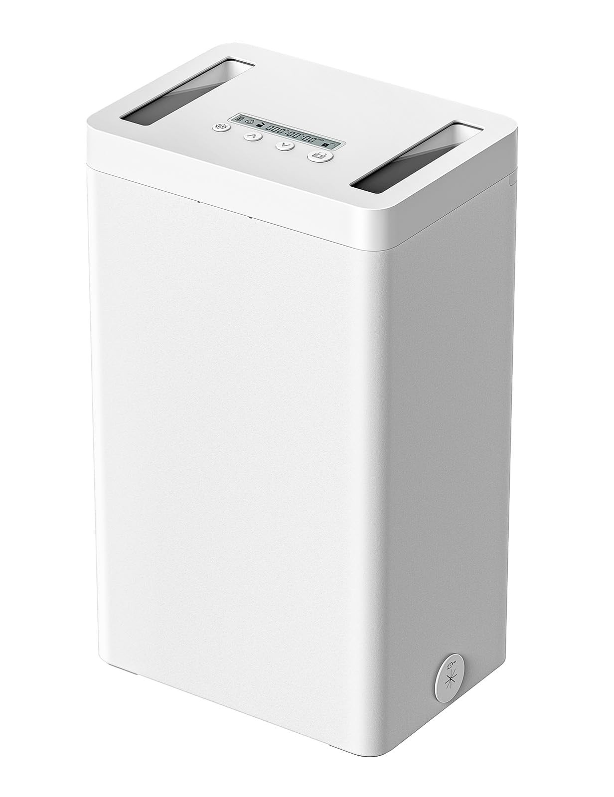 Vaydeer Metal Time Lock Box, Phone Lockbox with Timer, iPad Safe Large, White 