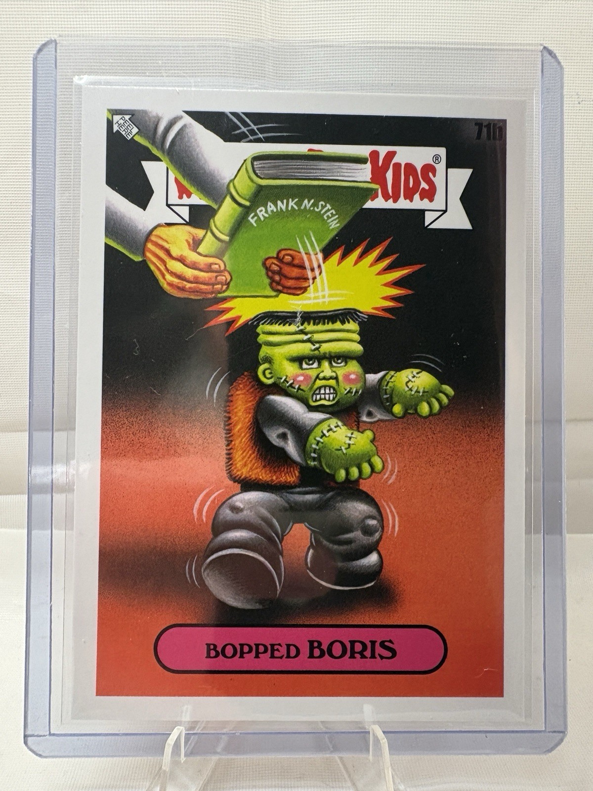 2022 topps Garbage Pail Kids Book Worms - Bopped Boris #71b