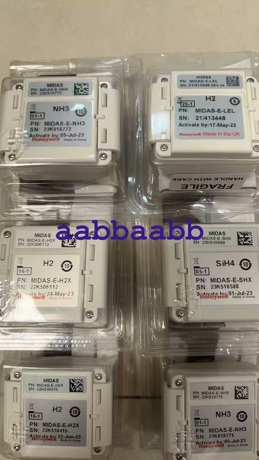 1PCS NEW Honeywell MIDAS-E-SIH4 Gas Detector #GL