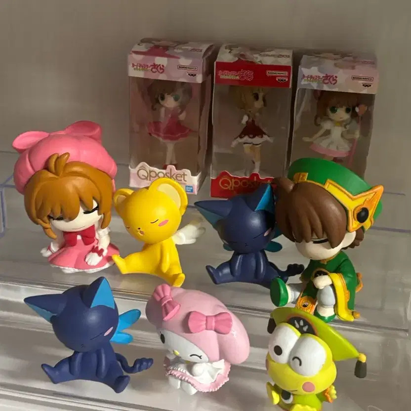 Cardcaptor Sakura Shoulder Gacha 4-piece Set Unopened