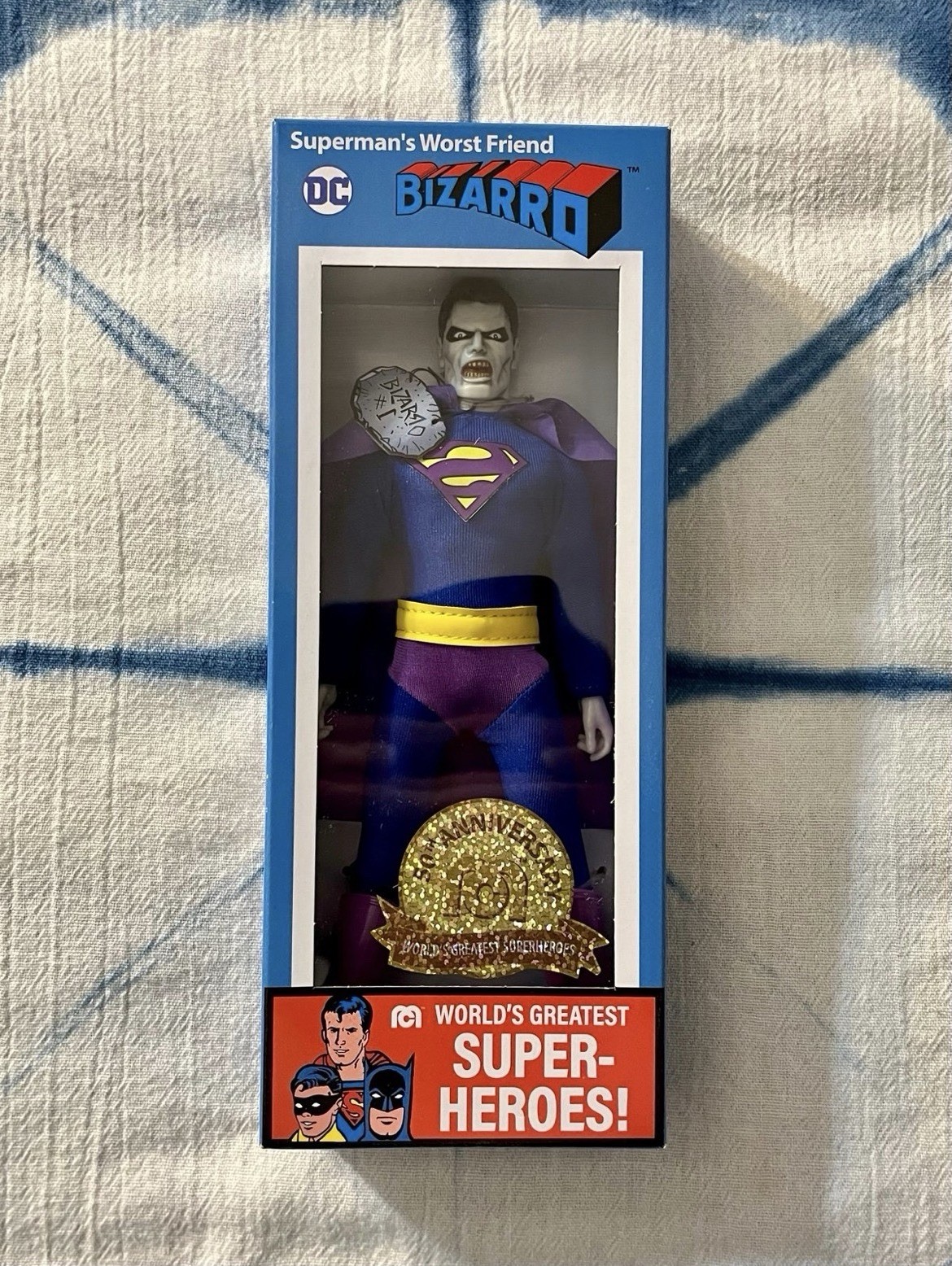 Mego BIZARRO 8” Action Figure 50th Anniversary WGSH Wave 18