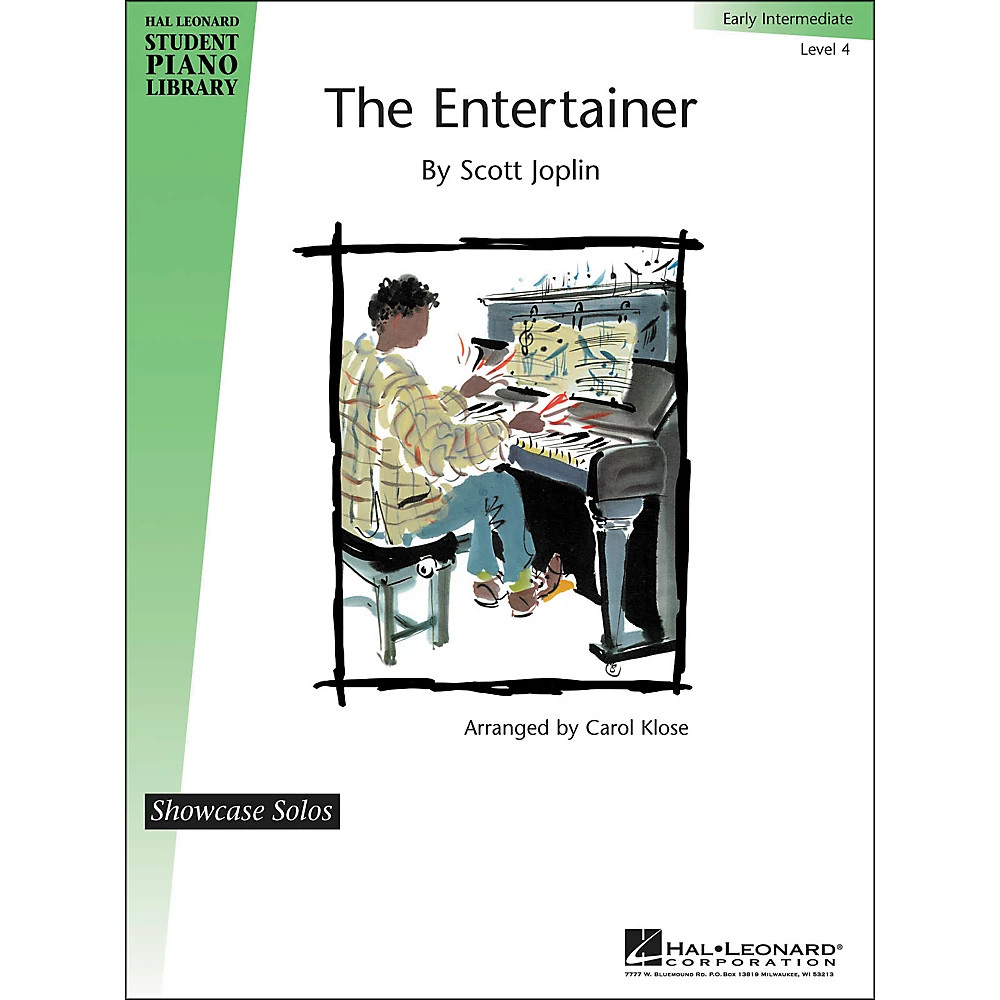 Hal Leonard The Entertainer Early Intermediate Level 4 Showcase Solos