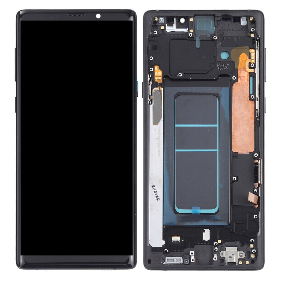 For Samsung Galaxy Note 9 LCD OLED Replacement Display Screen Digitizer Frame