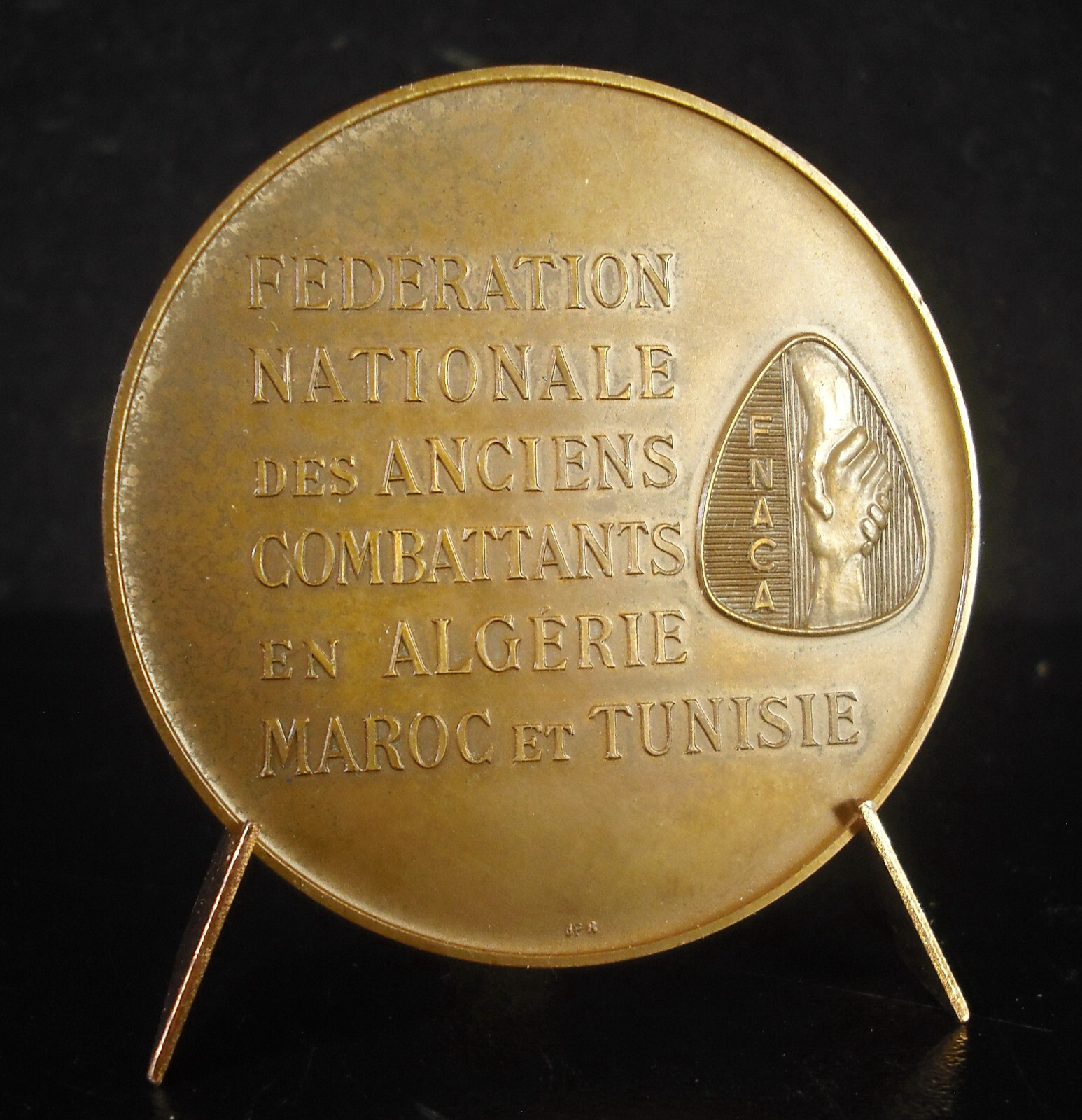Medal Federation National Of Ancient Fighters 1977 Algeria Morocco Tunisia