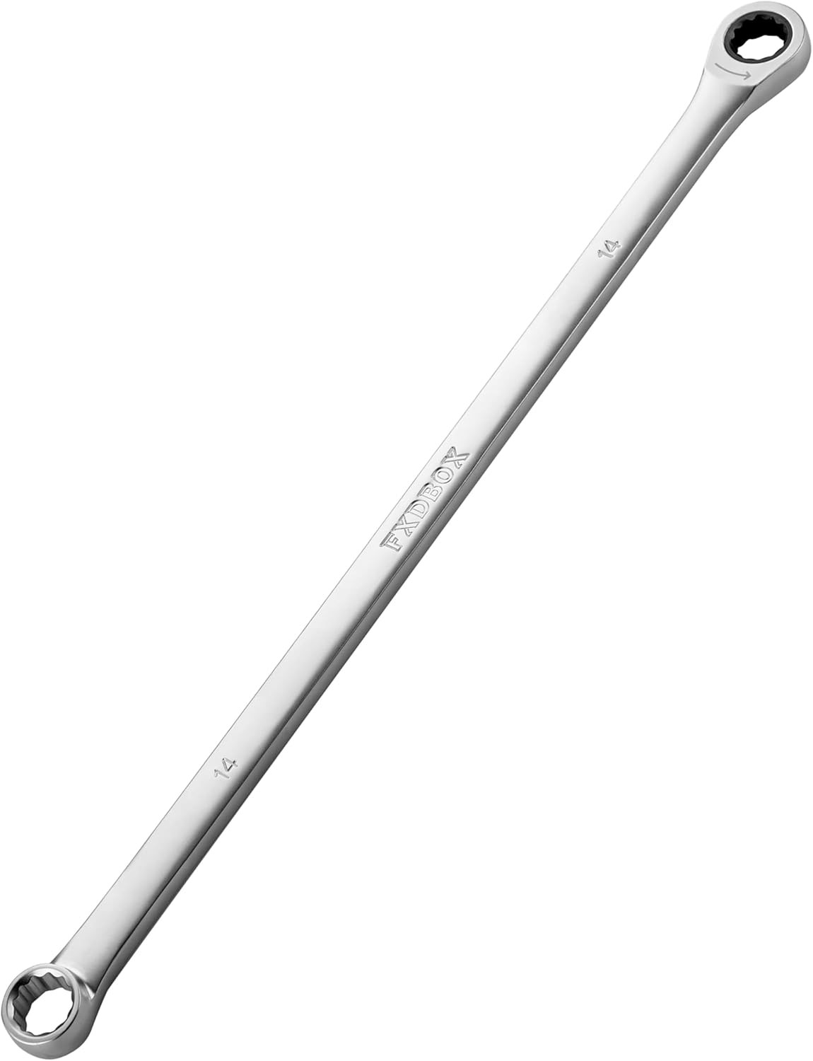 New 14mm Extra Long Ratcheting Wrench Metric 90-Tooth Fast Shipping