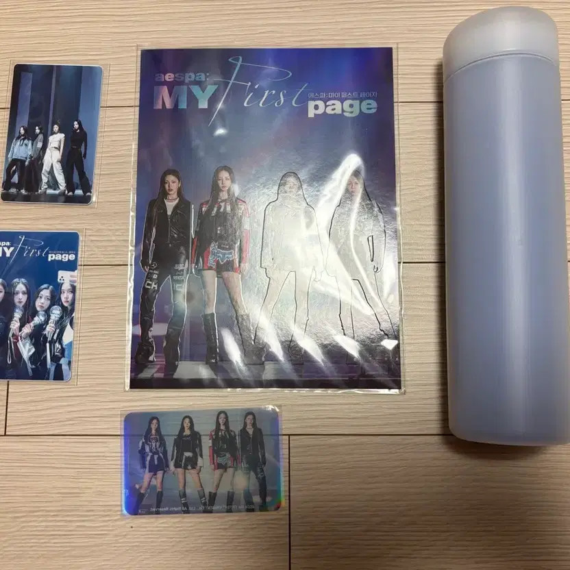Aespa My First Page Poster Set Unopened