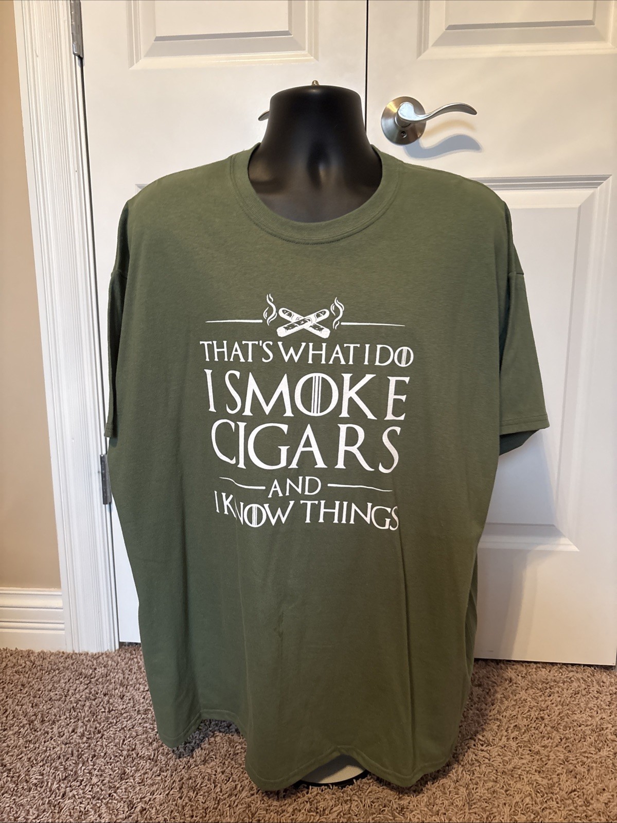 THATS WHAT I DO Game of Thrones T-Shirt Cigars Parody Tyrion Lannister Humor Tee