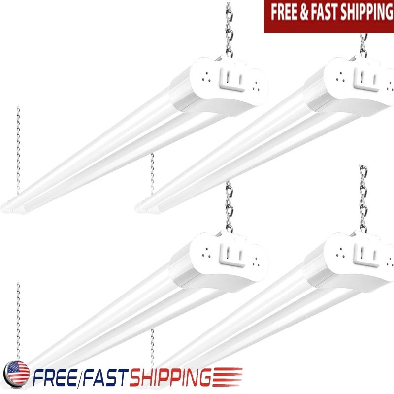 Energy Saving LED Shop Lights 4400 Lumens Linkable Easy Install ETL Certified US