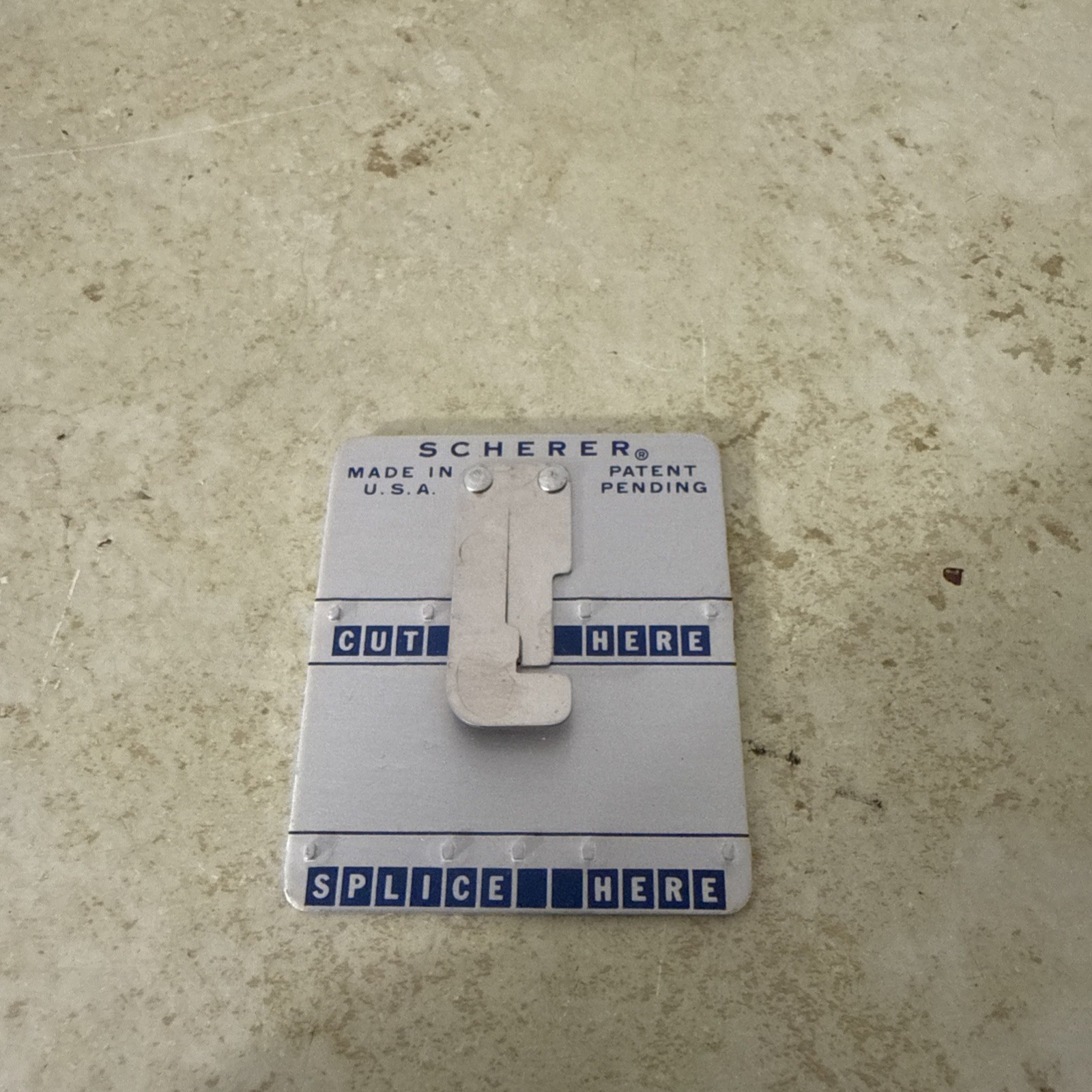 SCHERER Splicer Made In USA