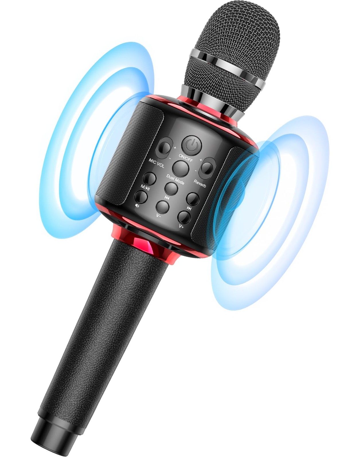 Wireless Bluetooth Karaoke Microphone, Built-in Loud Speaker for 10H Playback...