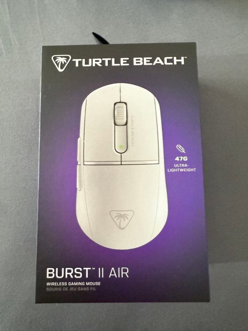 Turtle Beach Burst II Air Wireless Gaming Mouse White Unused Tested