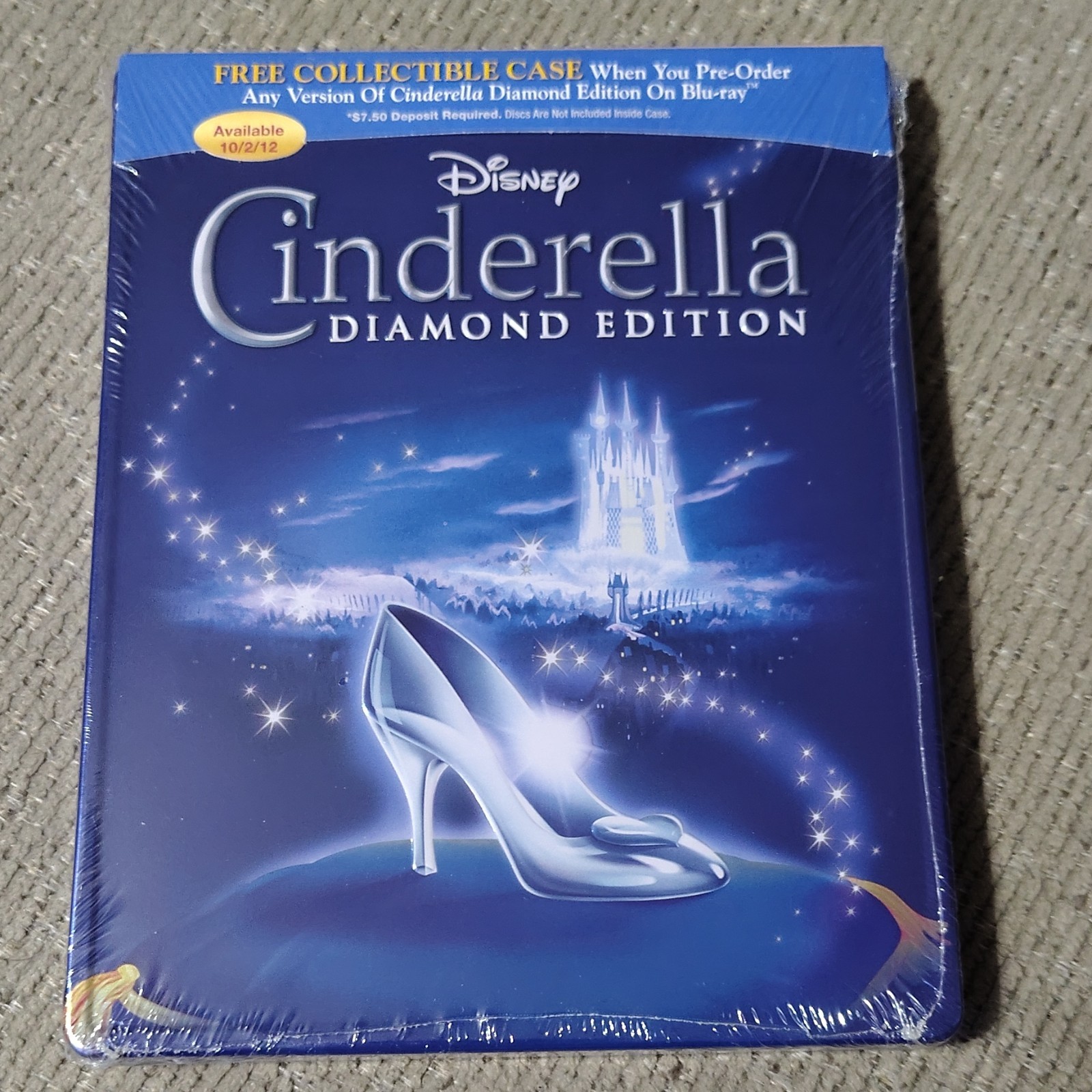 Cinderella Diamond Edition Blu-ray Steelbook Preorder bonus Best Buy exclusive 
