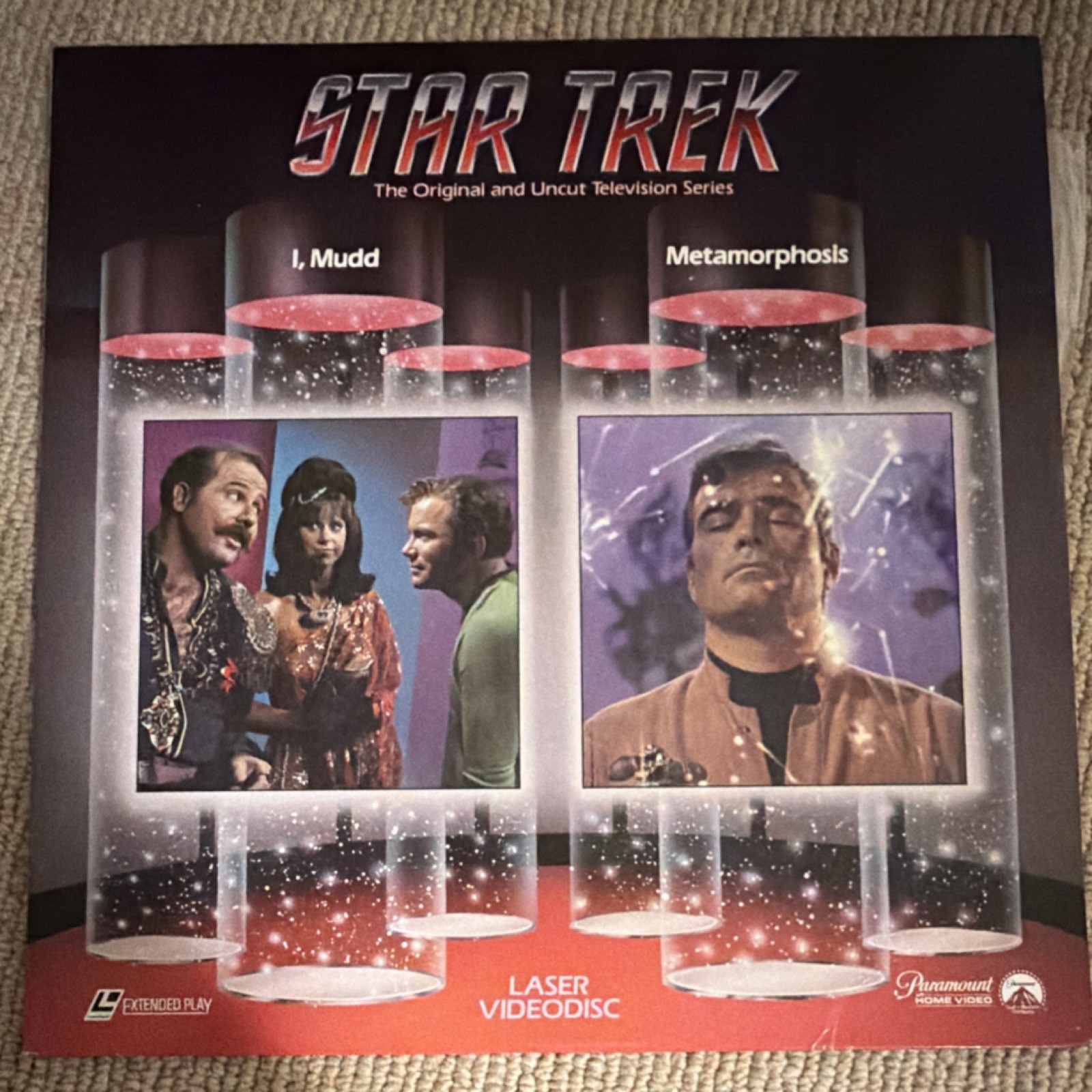 Star Trek: I, Mudd / Metamorphosis LaserDisc Extended Edition Shatner Nimoy 1967