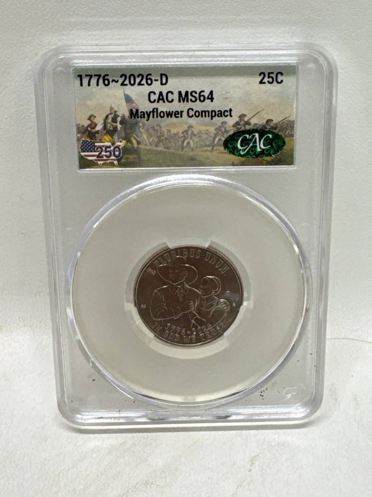 MS64 MAYFLOWER 25c