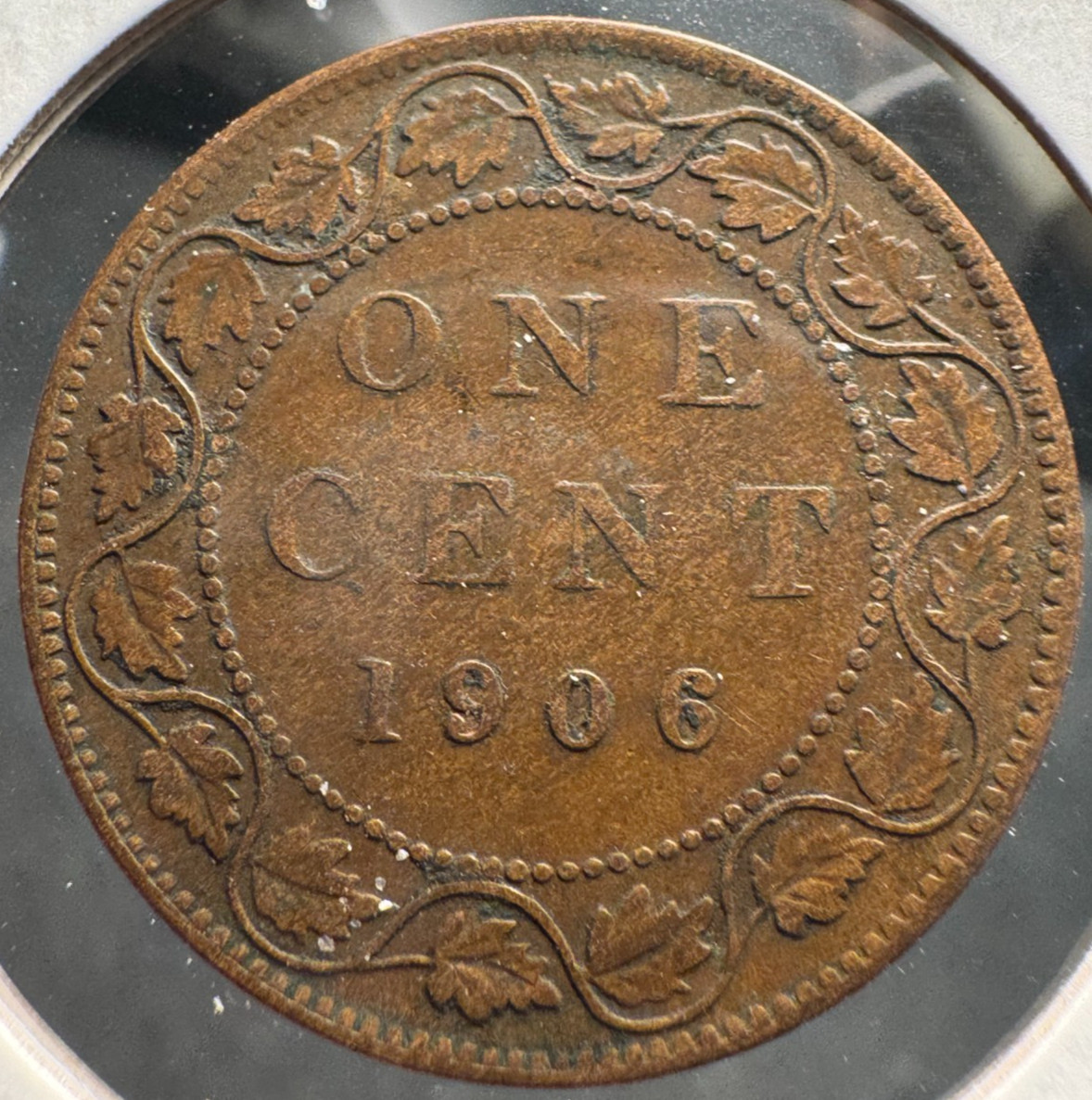 1906 Large Cent Penny Canada!