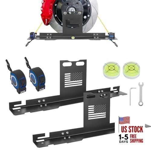 Wheel Alignment Tool with 2 Measuring Tapes 2 PCS Toe Alignment Tool Plates 
