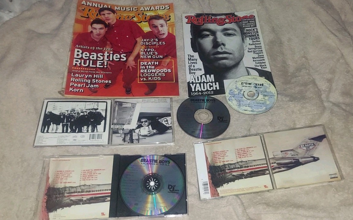 Beastie Boys LOT Magazines RIP Adam Cds Lifetime Collection L@@K A Lot More FS
