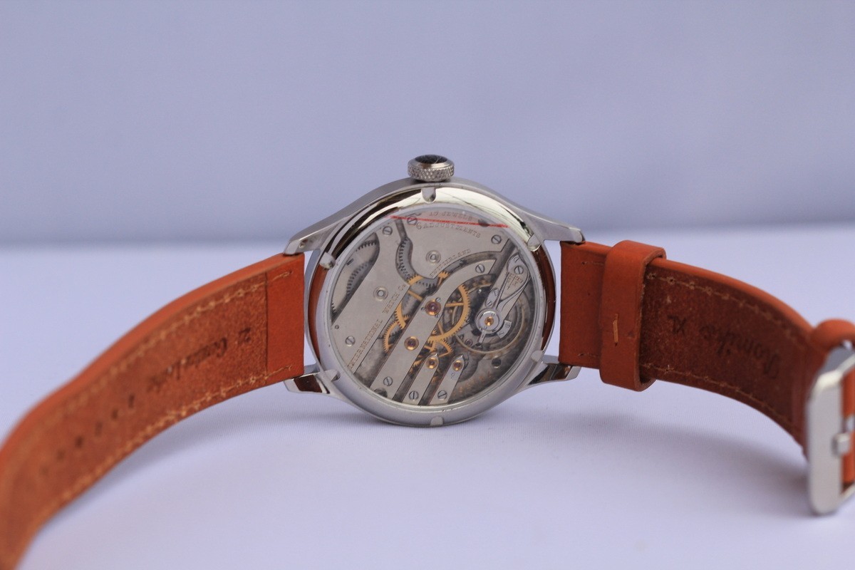 Vintage  POCKET MOVEMENT chronometer cal 77 wrist watch iwc  with box