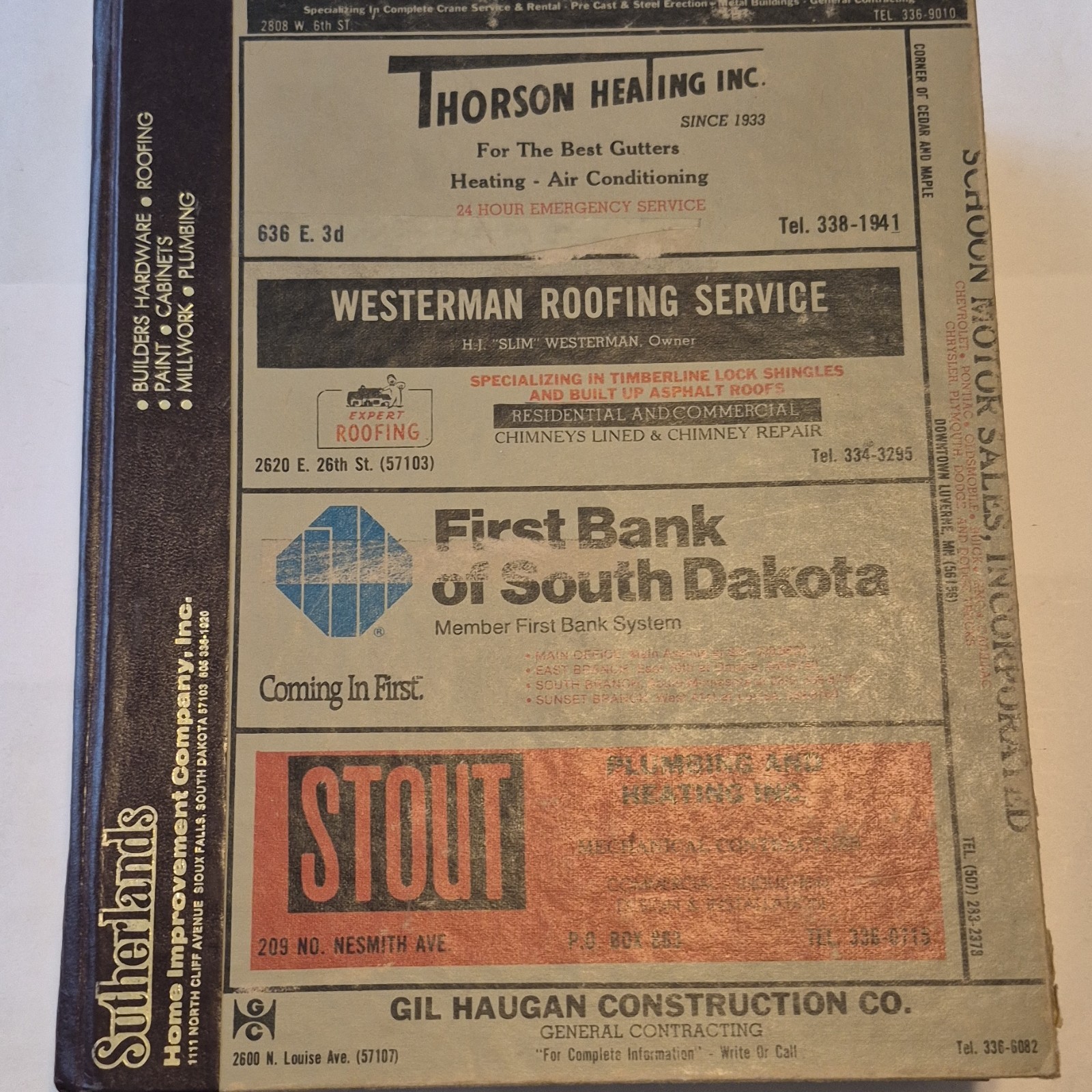 R.L. Polk & Co. Sioux Falls South Dakota City Directory 1986