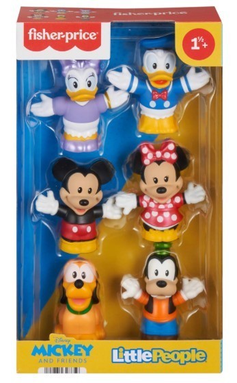 Fisher-Price Little People Disney MICKEY MOUSE & FRIENDS 6 Figure Set Pluto