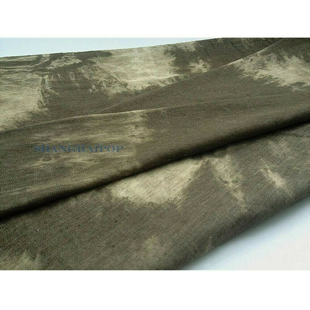 Thin Denim Like Fabric Cloth Tie Dye Clothing Dress Upholstery By Meter Blue New