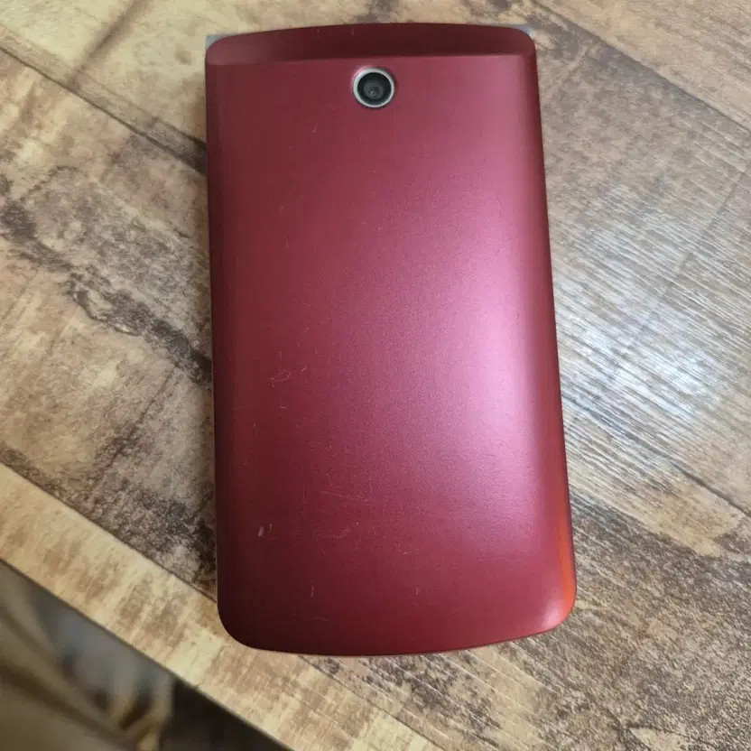 LG Wine 3G Feature Phone - Burgundy, Lightly Used