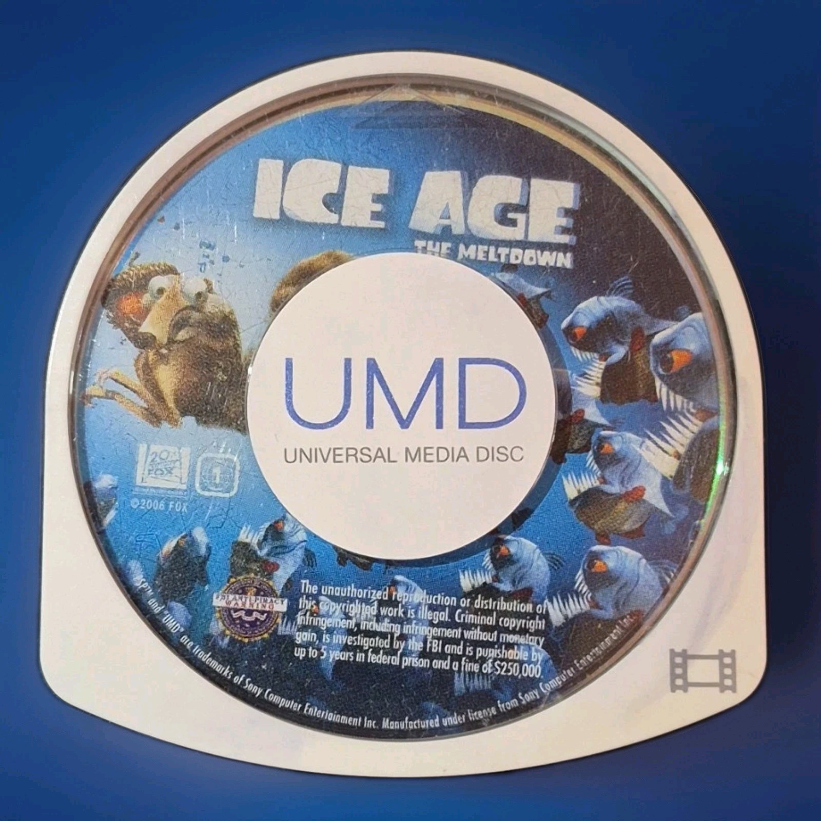 ICE AGE❄️The Meltdown "Disc Only" (UMD Video, PSP) – Tested & Working