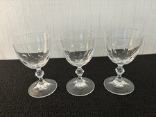 3 Red Wine Glasses Chambord Model Lalique France (Price Per Unit)