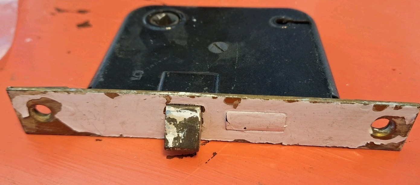 Vintage Unbranded Mortise Lock 1