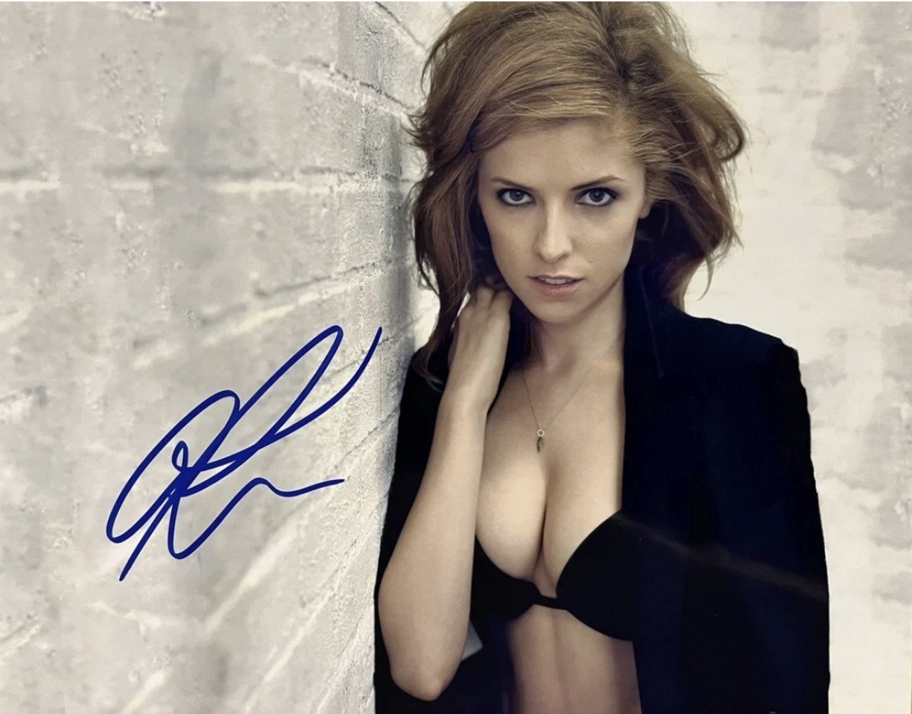 Anna Kendrick Signed REPRINT 8x10 Photo Autographed Picture Pitch Perfect