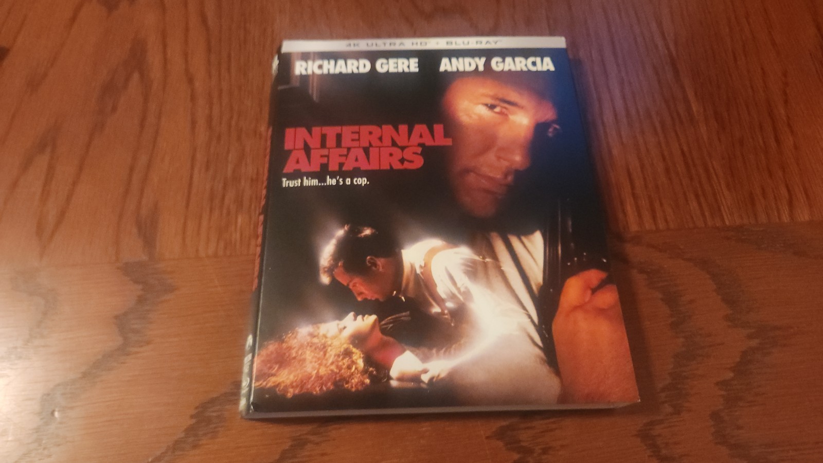 Internal Affairs 4K Bluray Slipcover Only slipcase NO discs