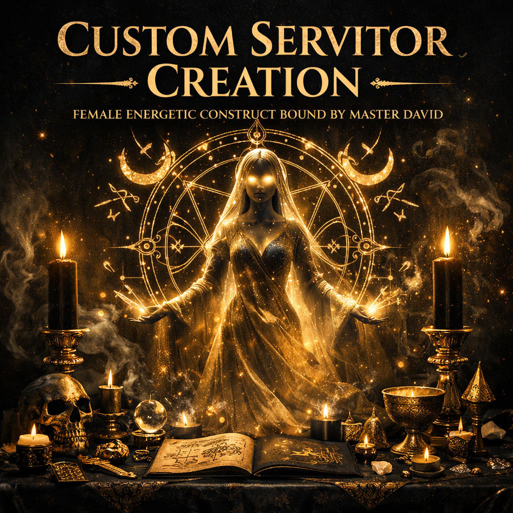 Sovereign Servitor Creation ✦ Custom Female Energetic Construct Directly Bound