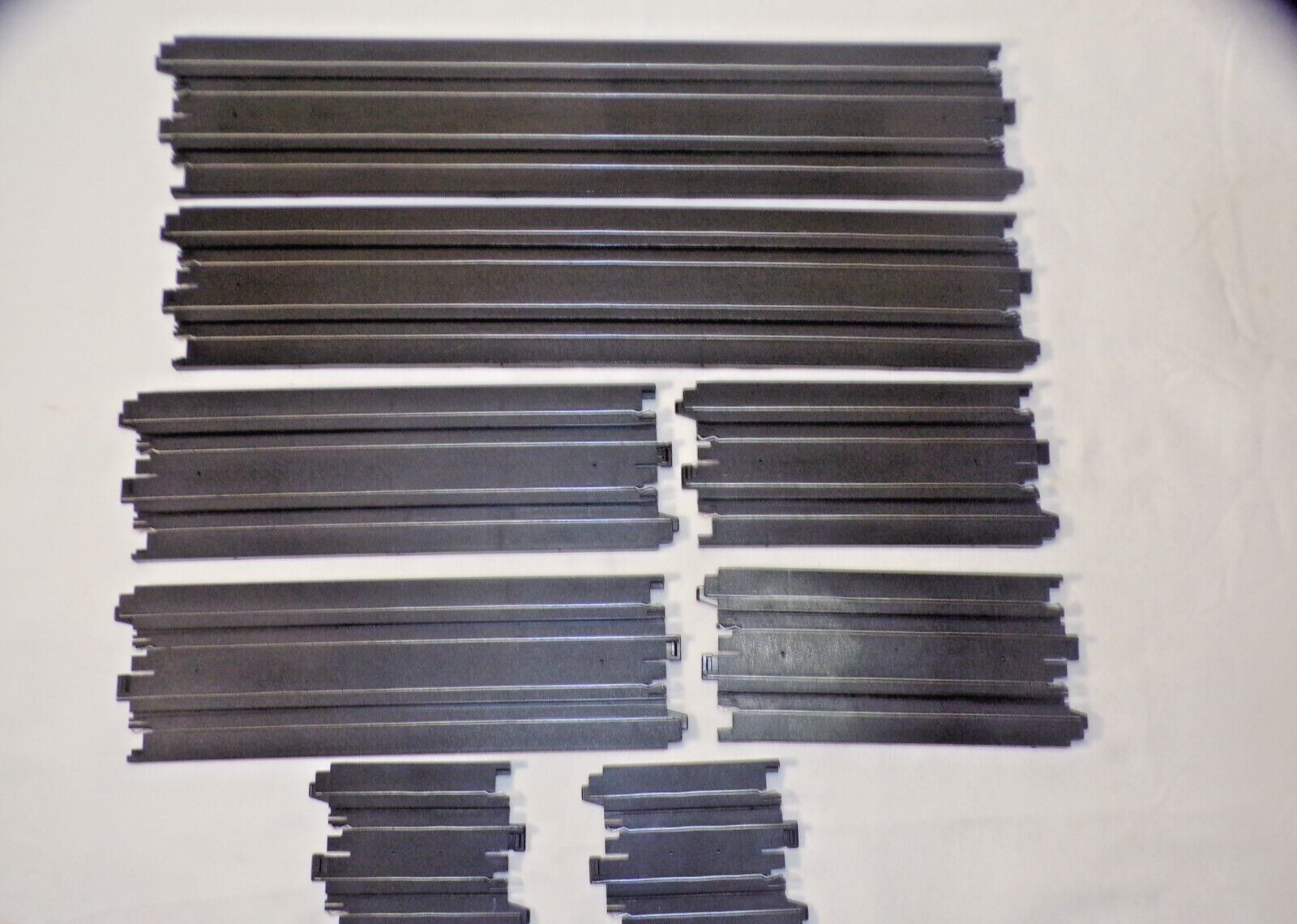 AFX AURORA TOMY HO SLOT CAR STRAIGHT TRACK LOT 15" 9" 6" 3" TWO OF EACH