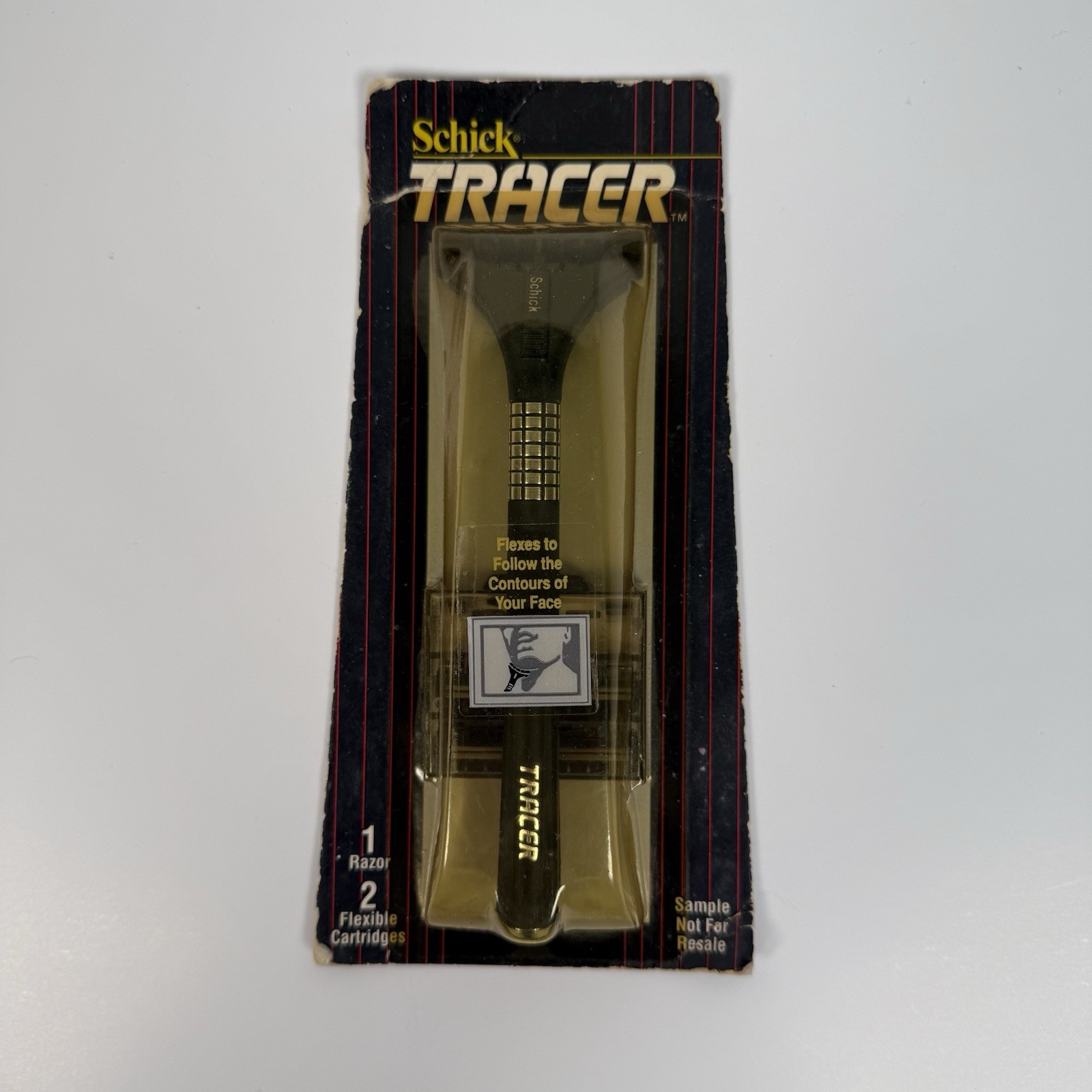 Vintage 1991 Schick Tracer Razor w/ 2 Flexible Cartridges Promotional Item New
