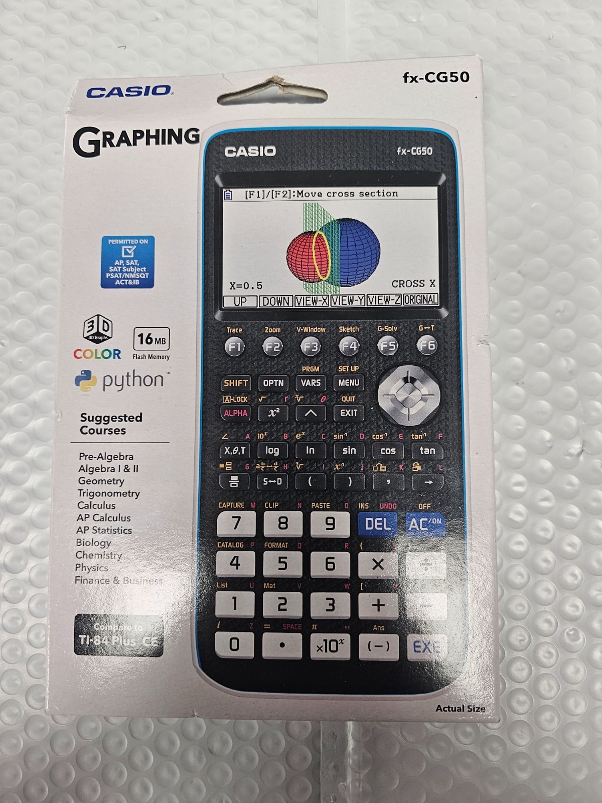 Casio fx-CG50 Graphing Calculator NEW