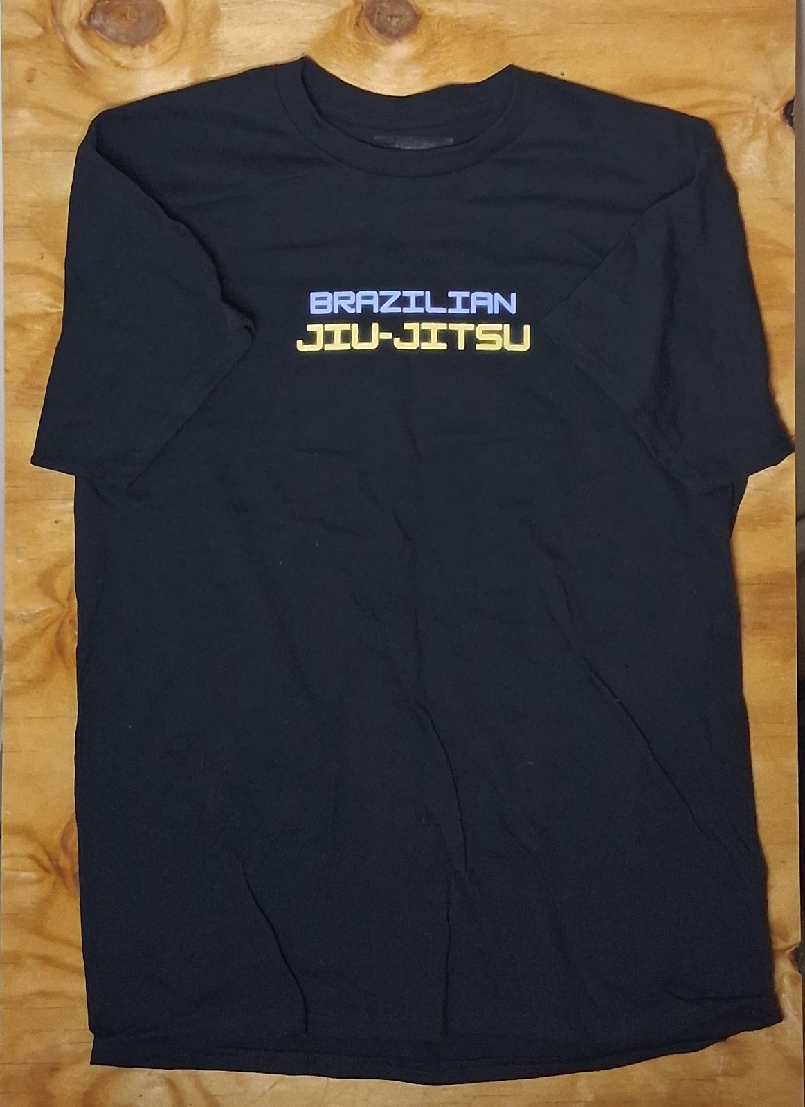 Brazilian Jiu Jitsu Logo T-Shirt Black Size Large – BJJ Grappling MMA Tee