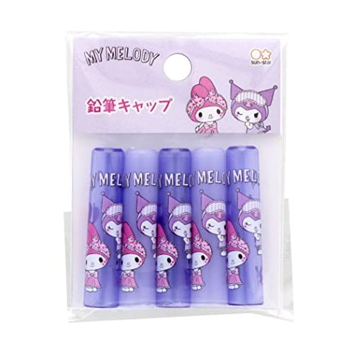 My Melody [Pencil Cap] Pencil Cover Set of 5 / Chara Pare FC02 Sanrio