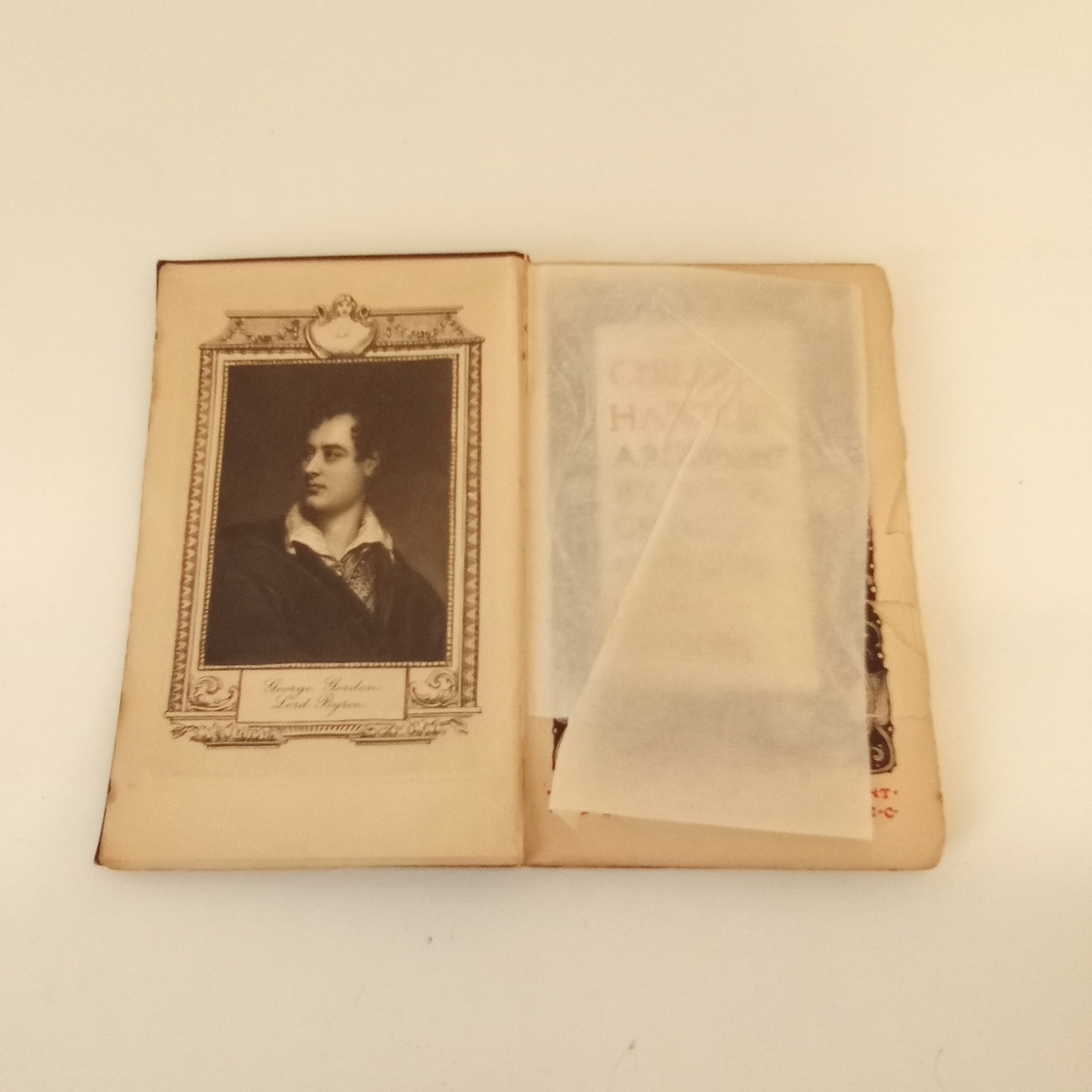 Childe Harold A Romaunt by George Gordon Pilgrimage A Romaunt 10/1 1898 Book