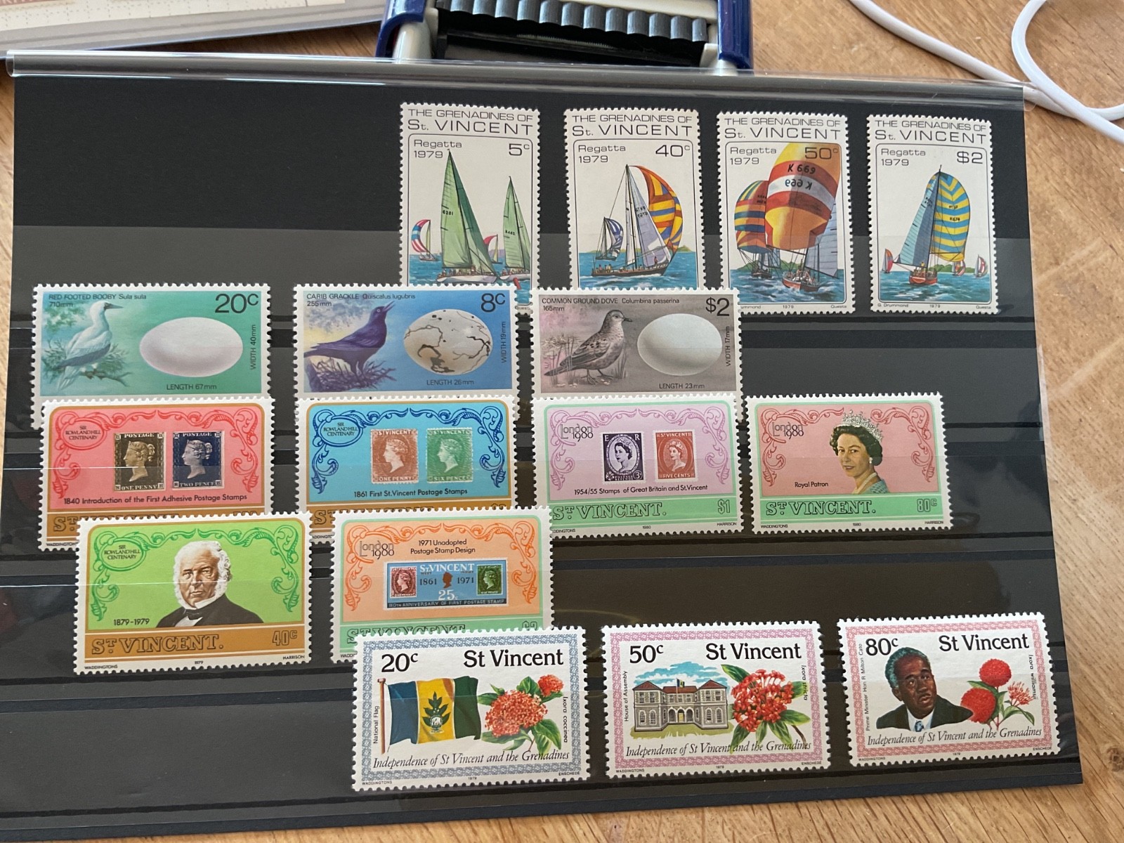 St Vincent mint never hinged  stamps   B3499