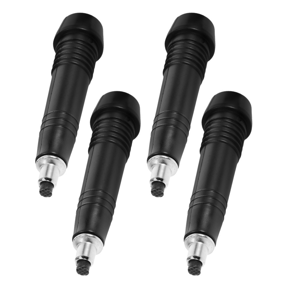  4 Pcs Replacement Tips for Trekking Poles Hiking Metal Walking Stick