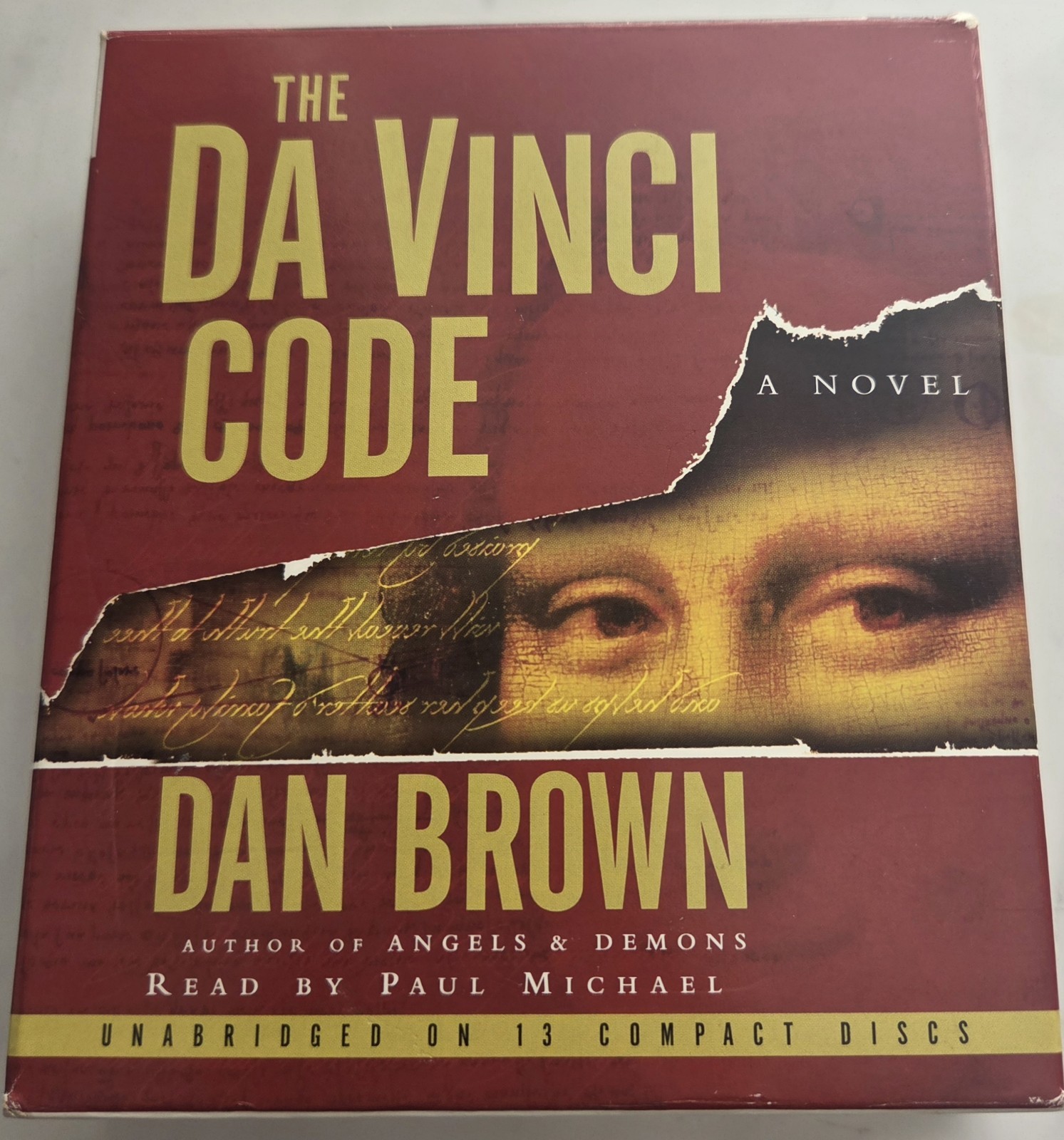 The Da Vinci Code Audio Book 13 Discs Unabridged