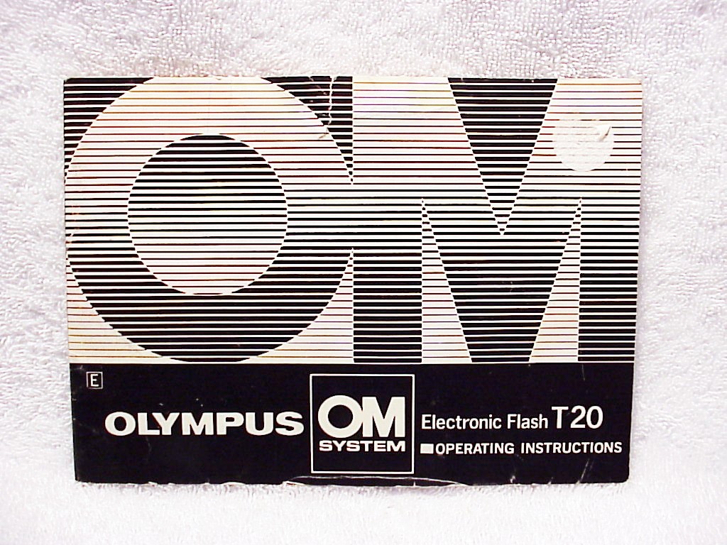 Olympus T20 Flash Instructions | $6.75 |