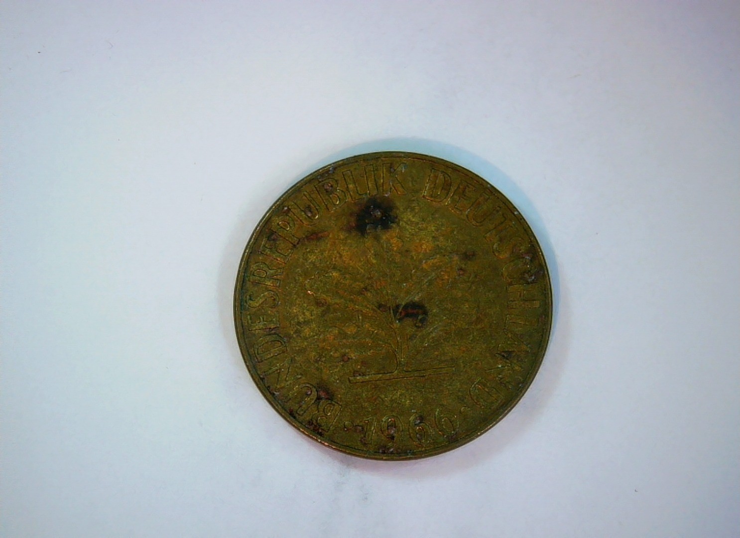 Germany 1966 5 Pfennig Federal Republic of Germany (Bundesrepublik Deutschland)