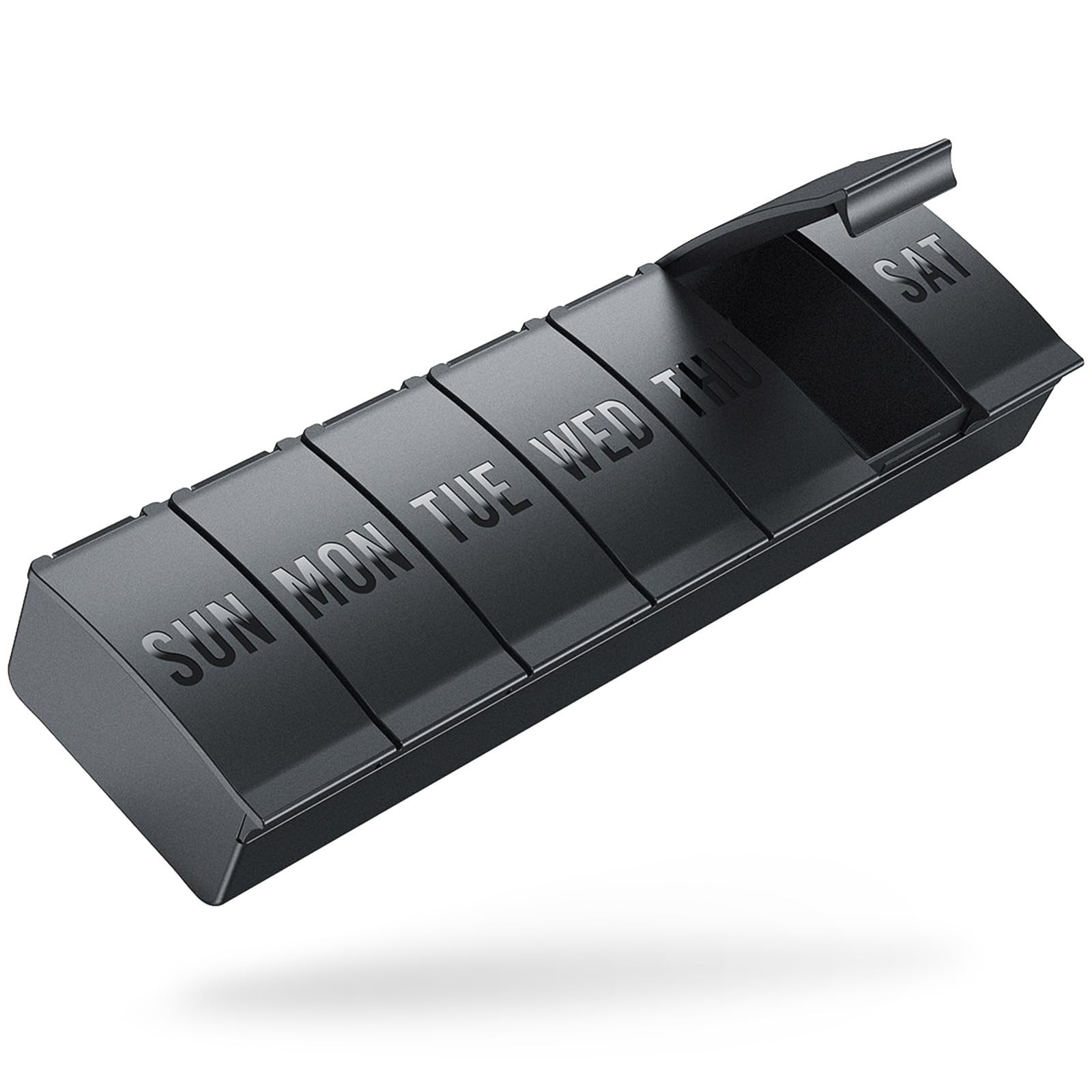 Barhon Pill Organizer Large, Weekly Pill Organizer, Travel Medicine Pill Organiz