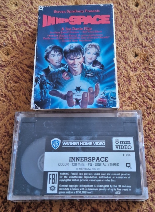 Innerspace Video 8 Movie Used